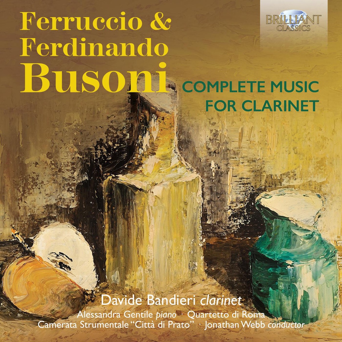 Busoni: Complete Music for Clarinet by Davide Bandieri album cover