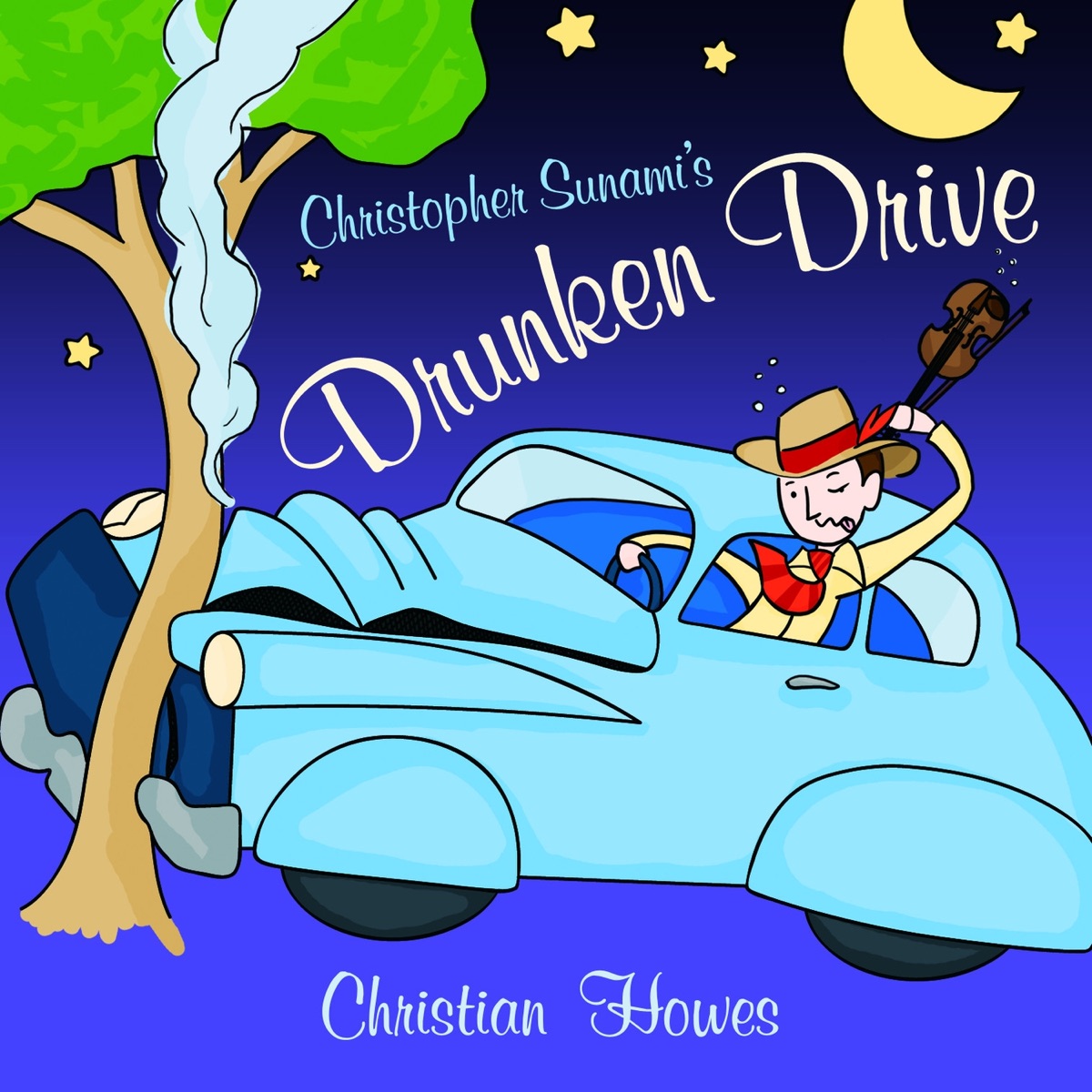 Sunami: Drunken Drive - Single by Christopher Sunami & Christian Howes album cover