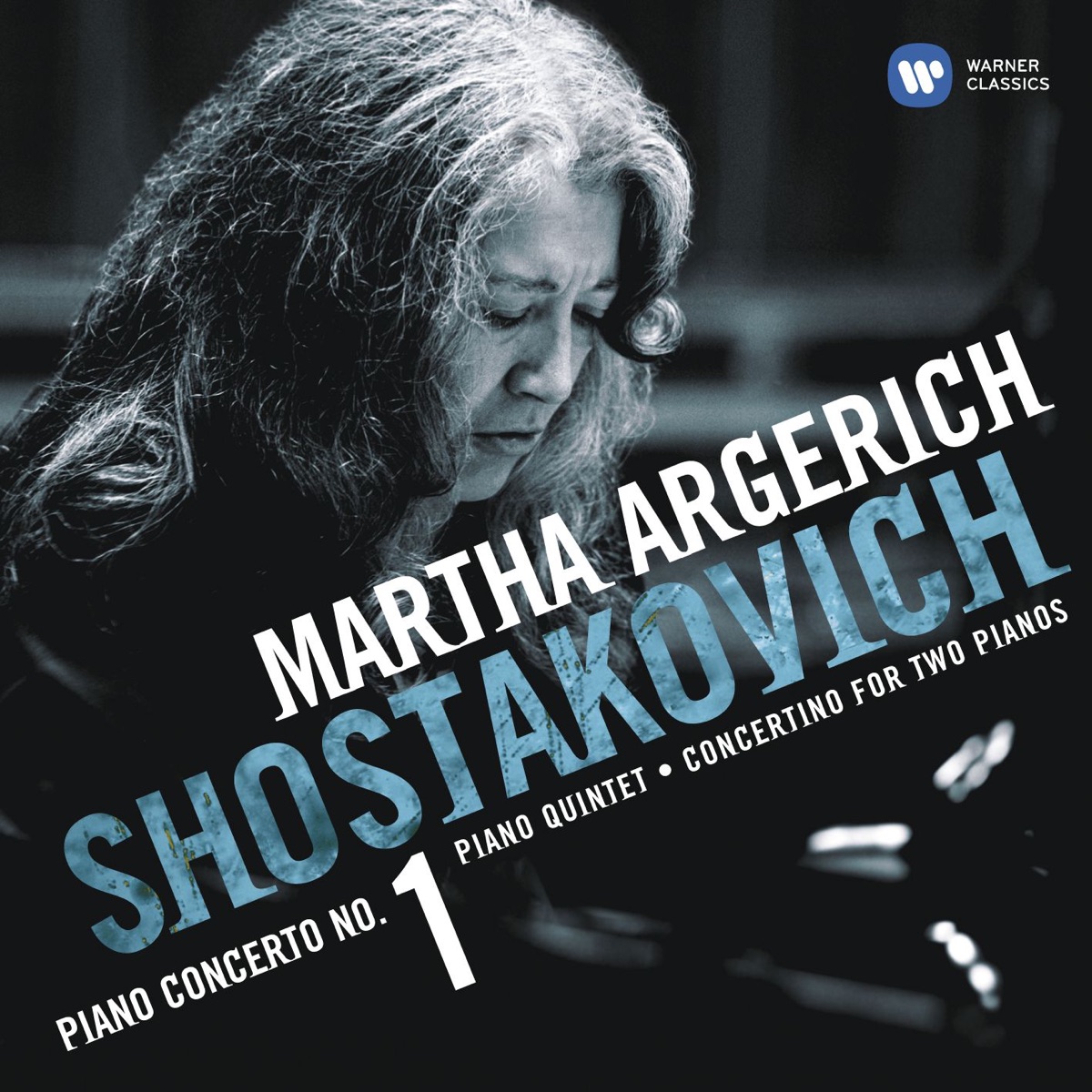 Shostakovich: Piano Concerto No. 1, Piano Quintet & Concertino by Martha Argerich album cover