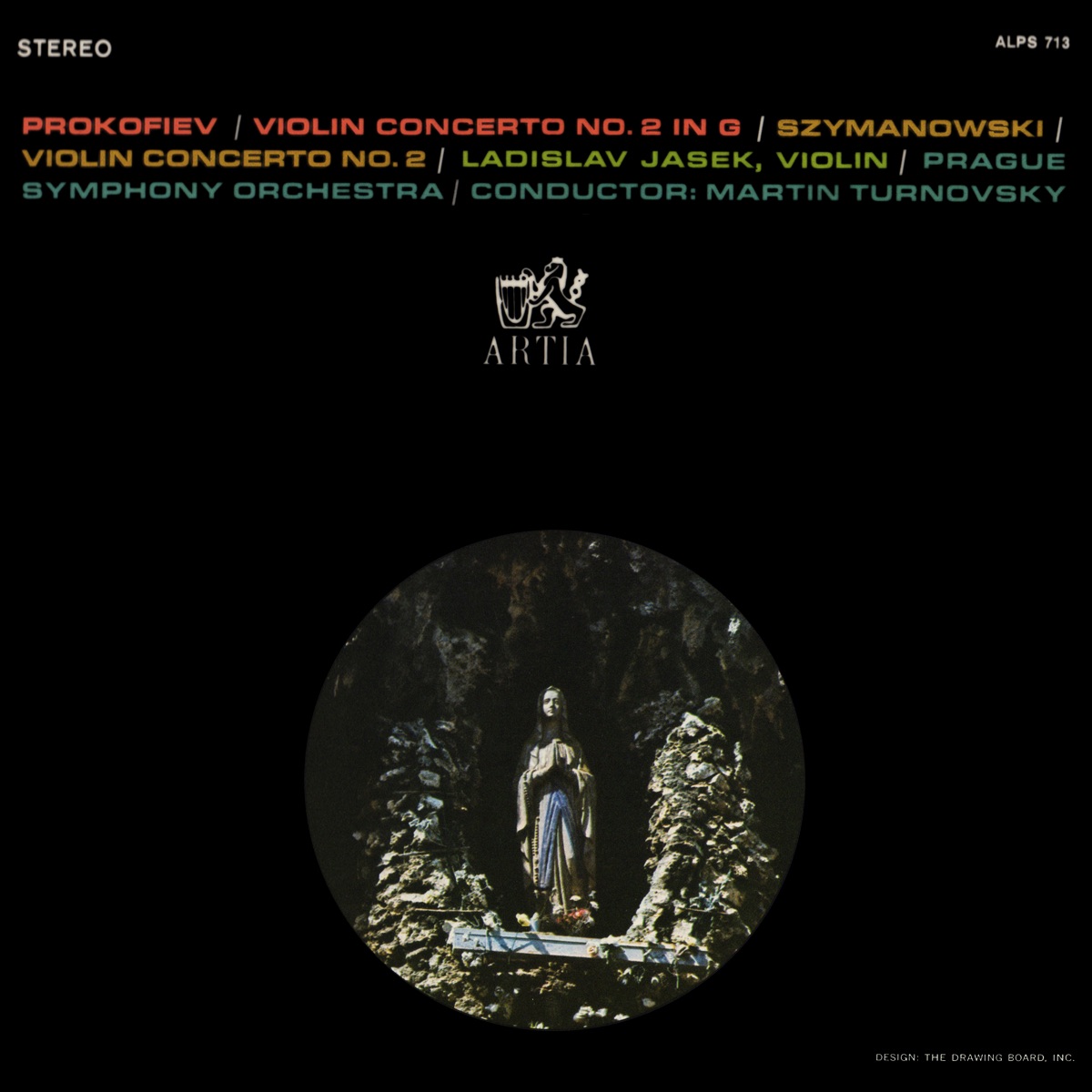 Prokofiev & Szymanowski: Violin Concerto No. 2 In G and Violin Concerto No. 5 (Live) by Ladislav Jásek, Prague Symphony Orchestra & Martin Turnovsky album cover