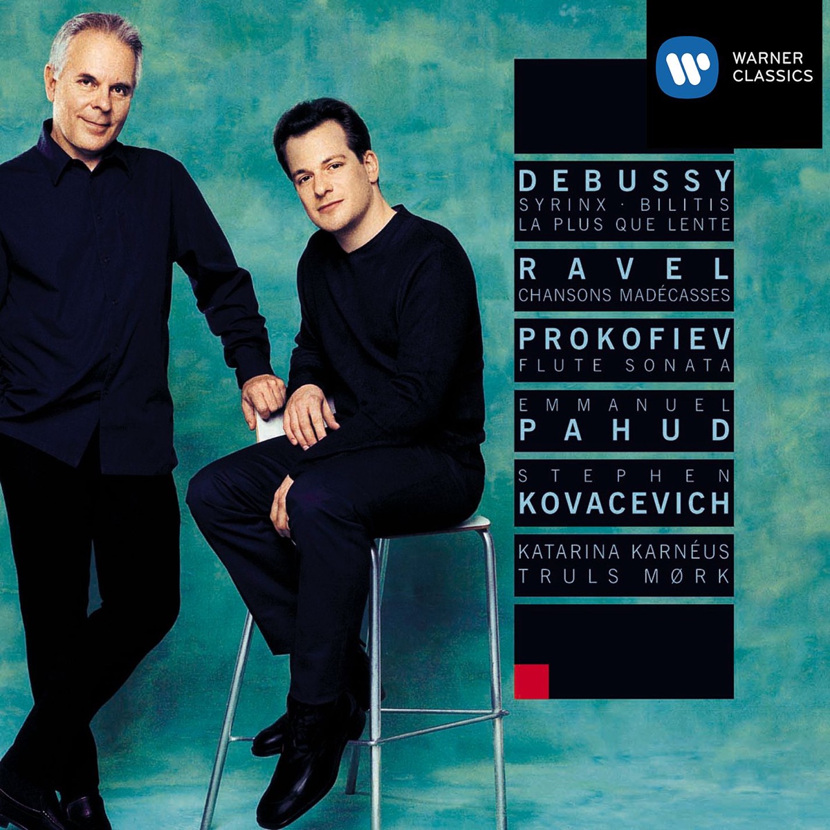 Pahud plays Debussy, Ravel & Prokofiev by Emmanuel Pahud & Stephen Kovacevich album cover