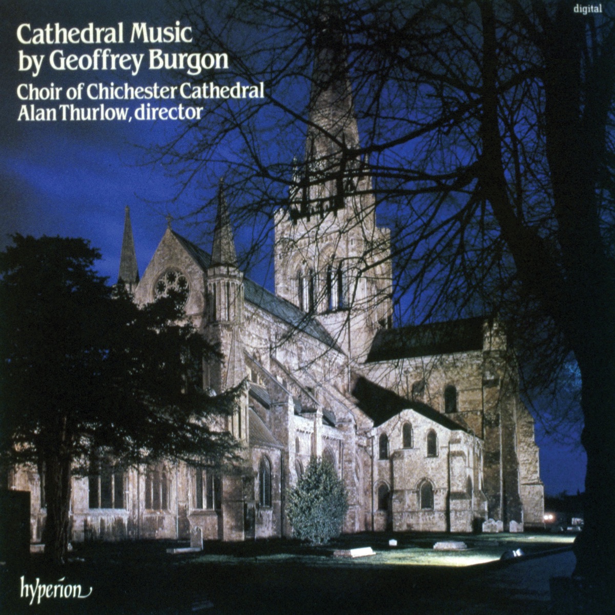 Burgon: Cathedral Music by Chichester Cathedral Choir & Alan Thurlow album cover