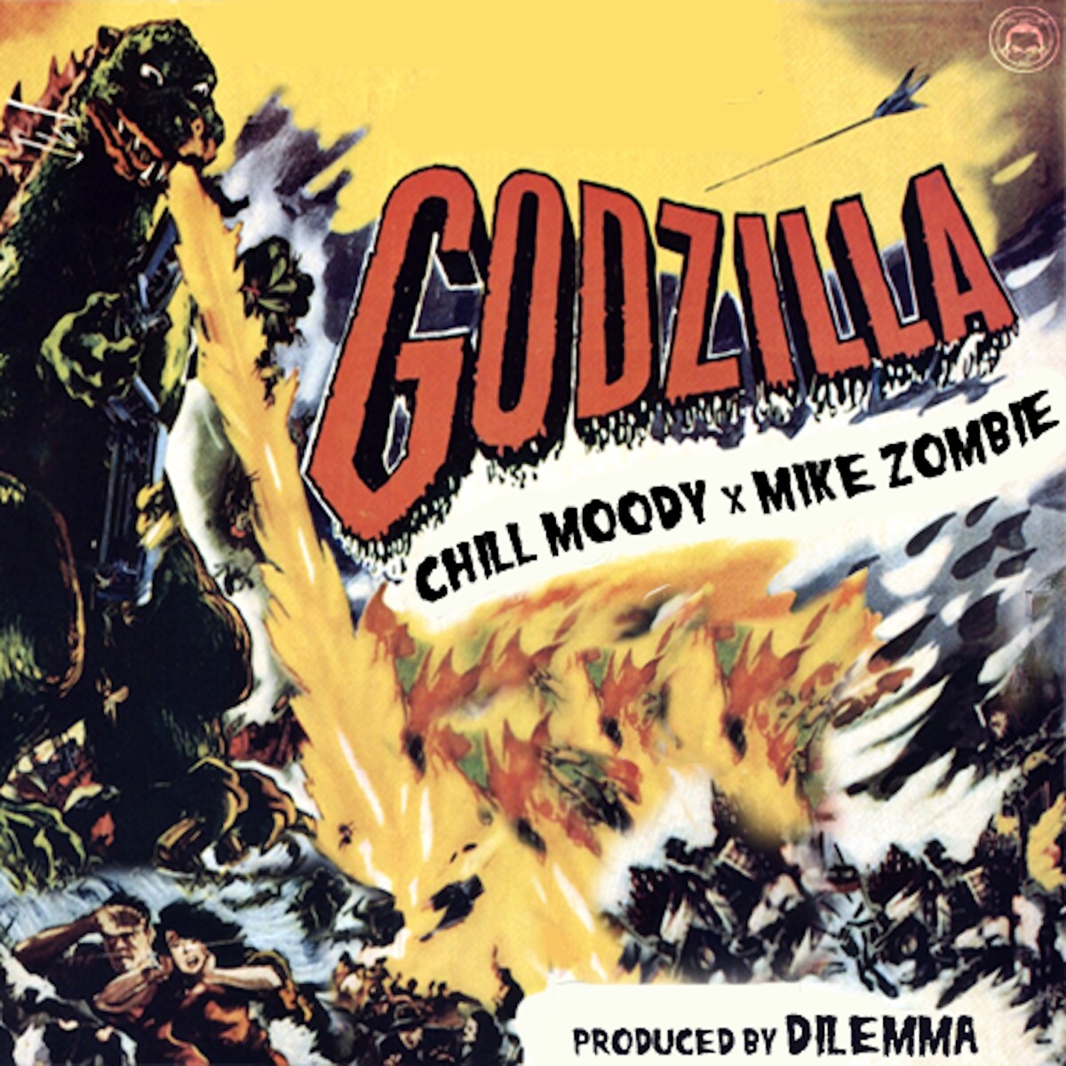 Godzilla - Single by Chill Moody & Mike Zombie album cover