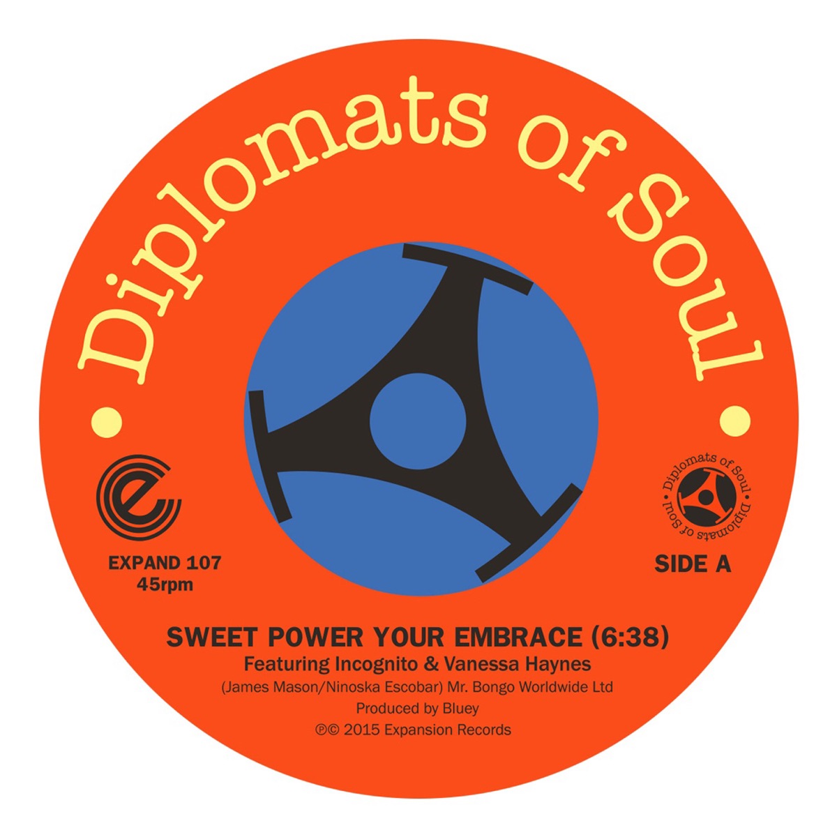 Sweet Power Your Embrace (feat. Incognito) - Single by Diplomats of Soul album cover