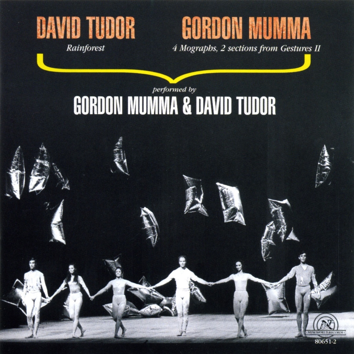Music of David Tudor and Gordon Mumma by David Tudor & Gordon Mumma album cover