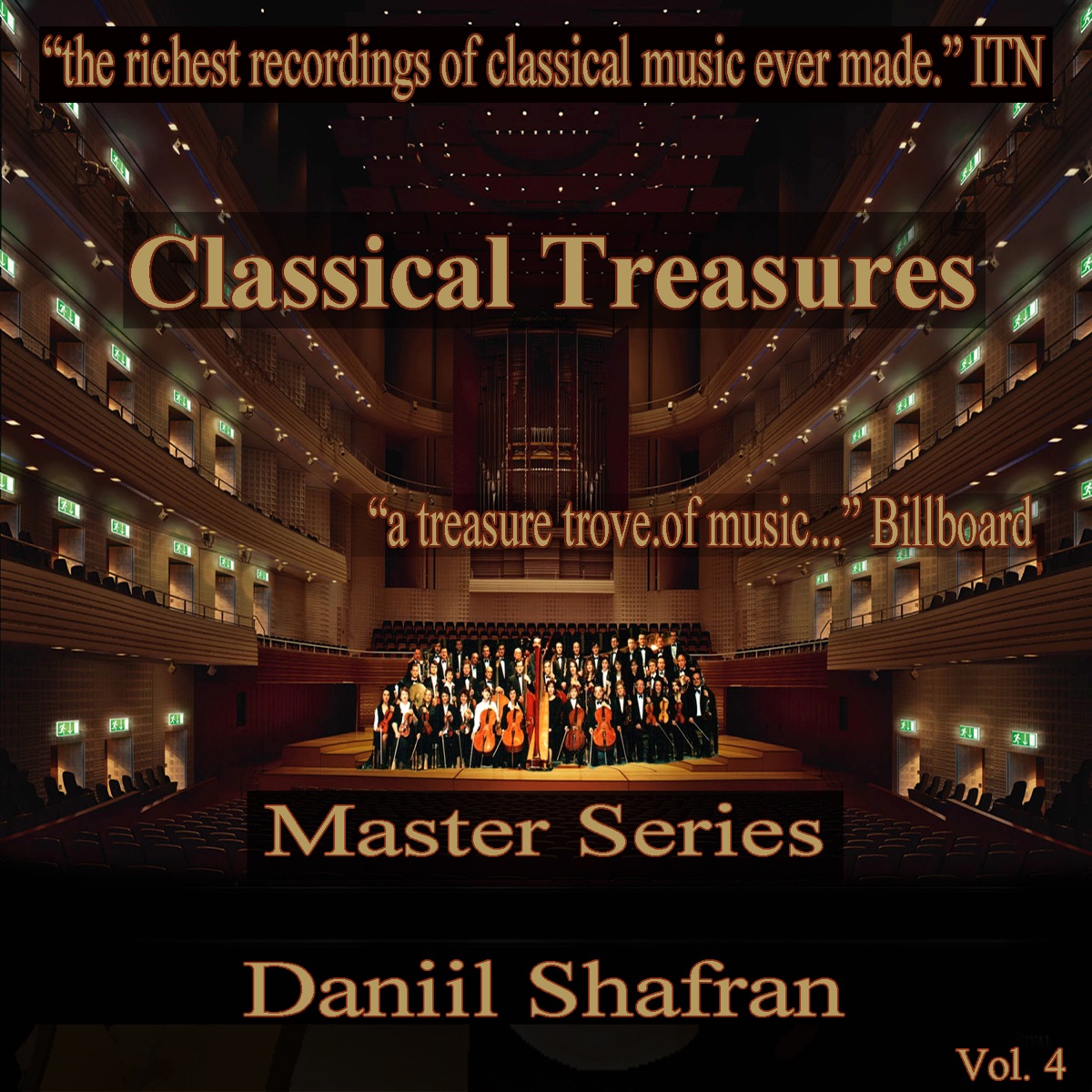 Classical Treasures Master Series - Daniil Shafran, Vol. 4 by Daniil Shafran album cover