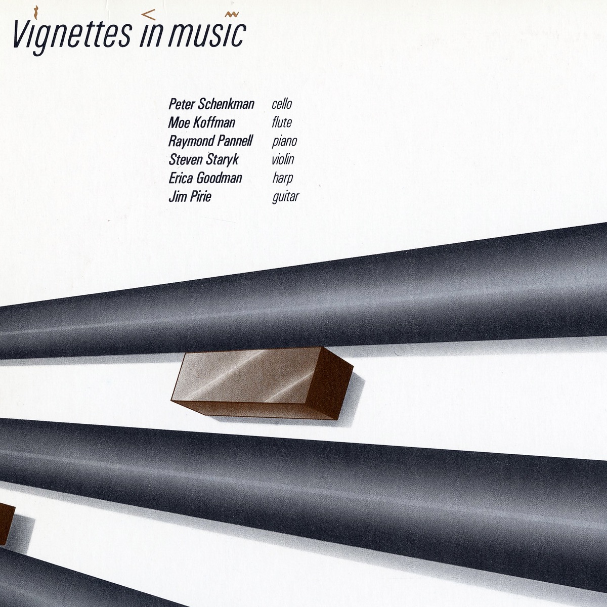 Vignettes In Music (Re-released/re-mastered) by Peter Schenkman, Moe Koffman, Raymond Pannell, Steven Staryk, Erica Goodman, Jim Pirie & Eric Robertson album cover