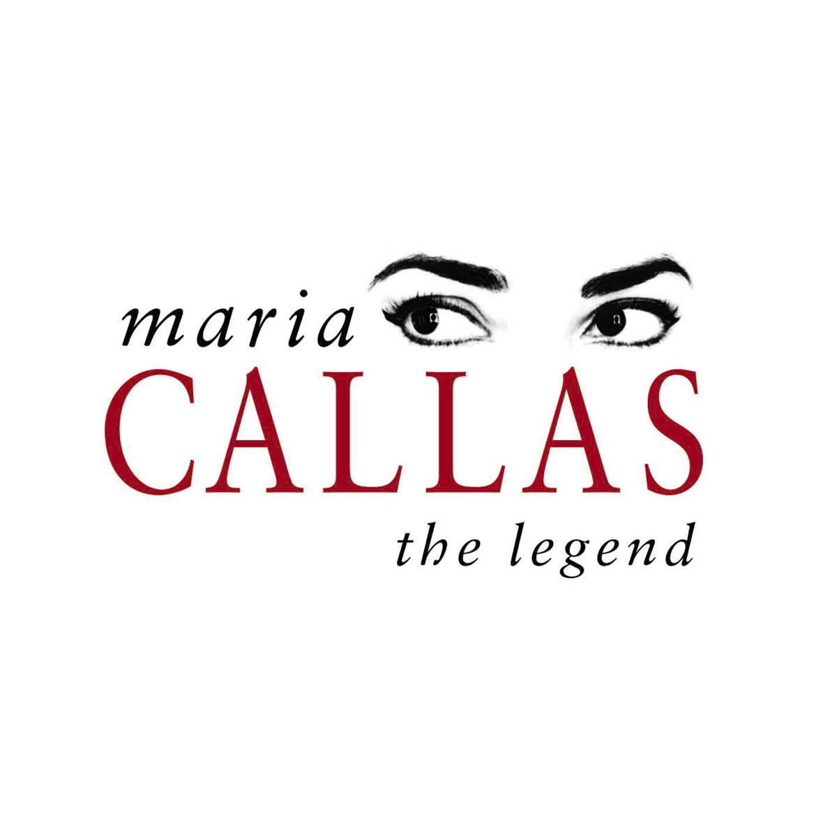 The Legend by Maria Callas album cover