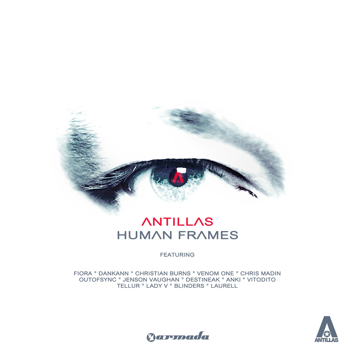 Human Frames by Antillas album cover