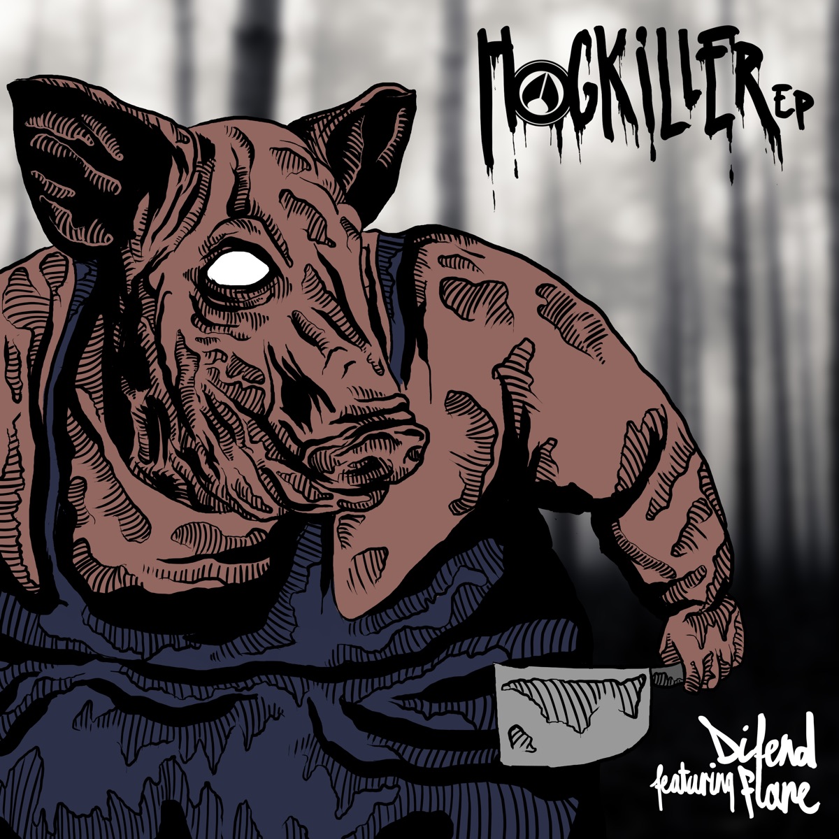 Hogkiller (feat. Flare) - Single by Difend album cover