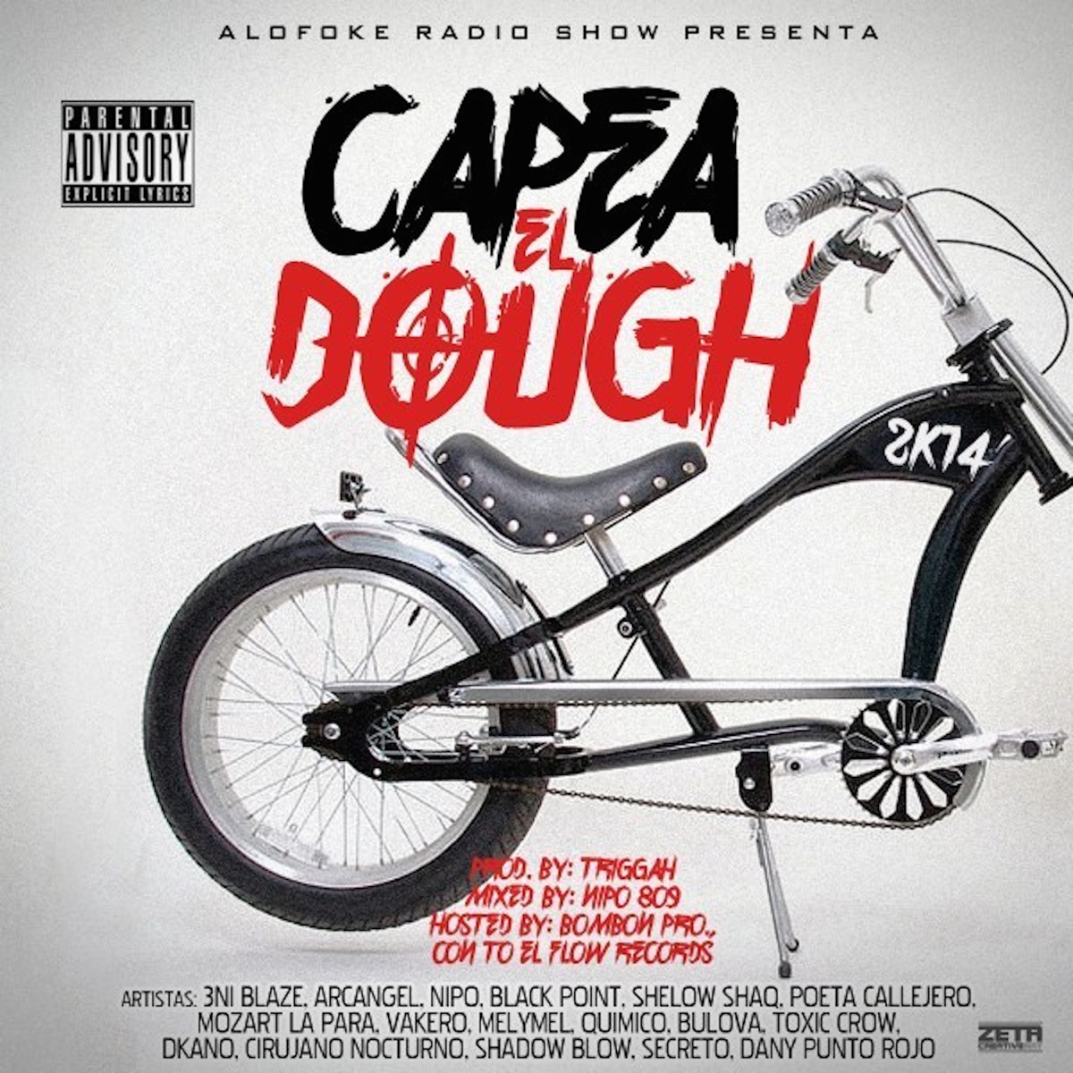 Capea el Dough 2k14 (feat. 3NI Blaze, Arcángel, Nipo, Black Point, Shelow Shaq, Poeta Callejero, Mozart La Para, Vakero, MelyMel, Quimico, Bulova, Toxic Crow, DKANO, Cirujano Nocturno, Shadow Blow, Secreto & DANY PUNTO ROJO) - EP by Various Artists album cover