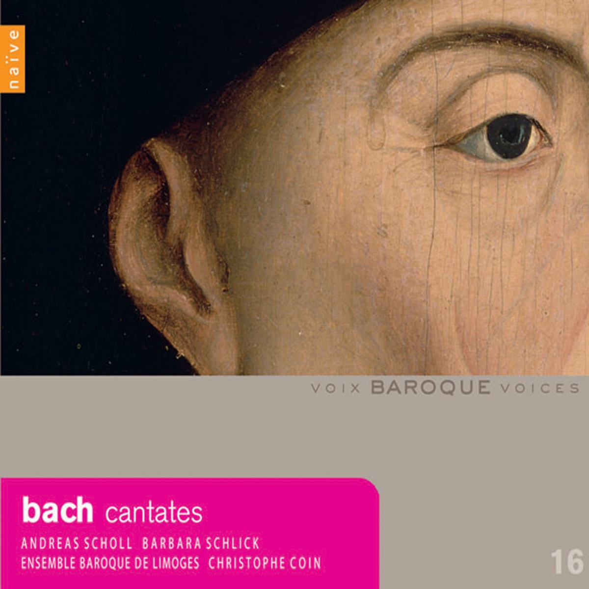 Bach: Cantatas BWV 6, 41 & 68 by Ensemble Baroque de Limoges, Christophe Coin & Accentus album cover