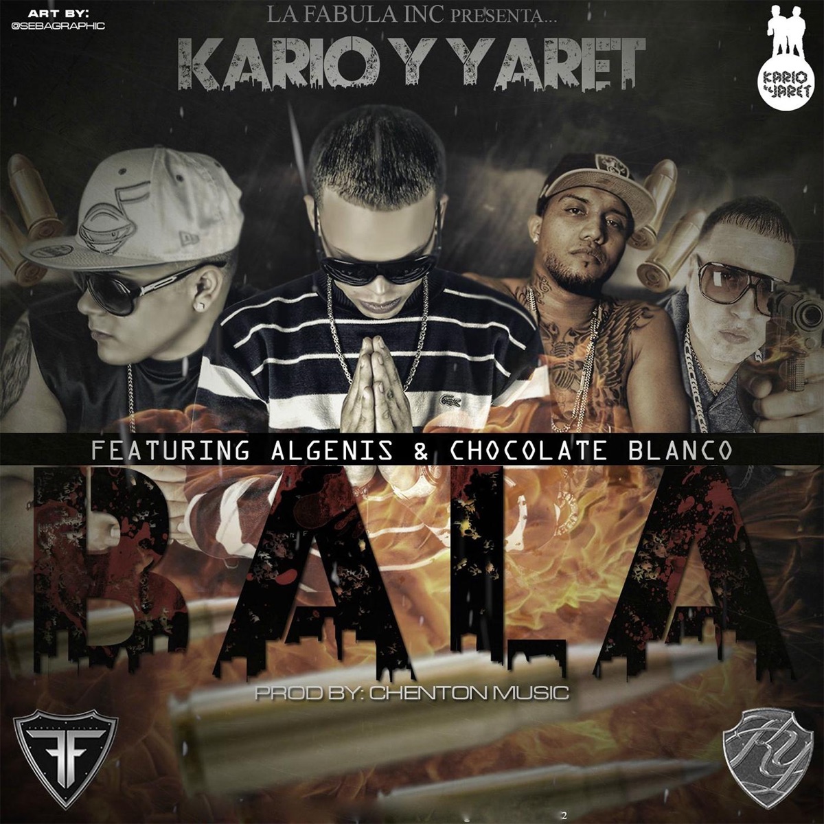 Bala (feat. Algenis & Chocolate Blanco) - Single by Kario Y Yaret album cover