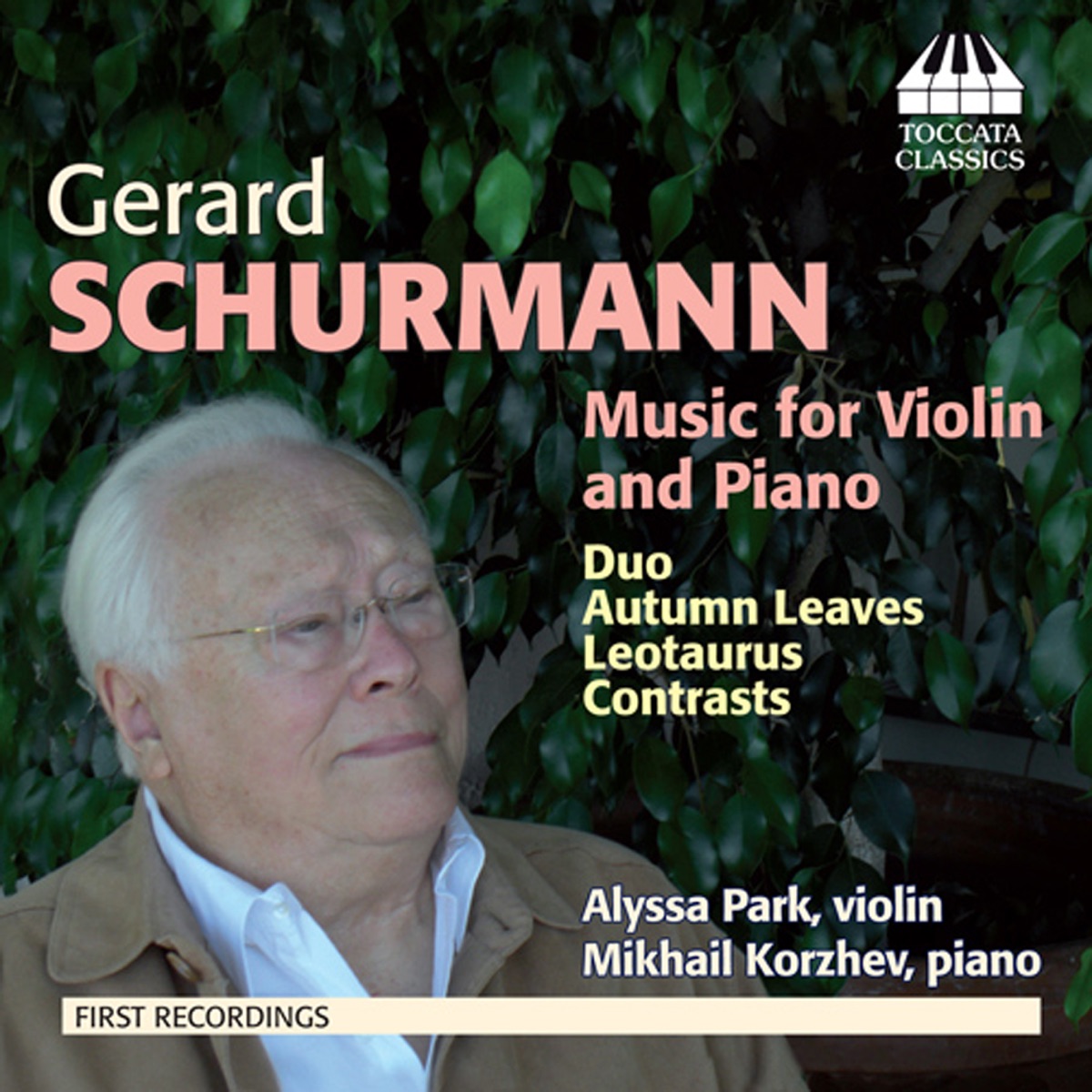 Schurmann: Music for Violin & Piano by Alyssa Park album cover