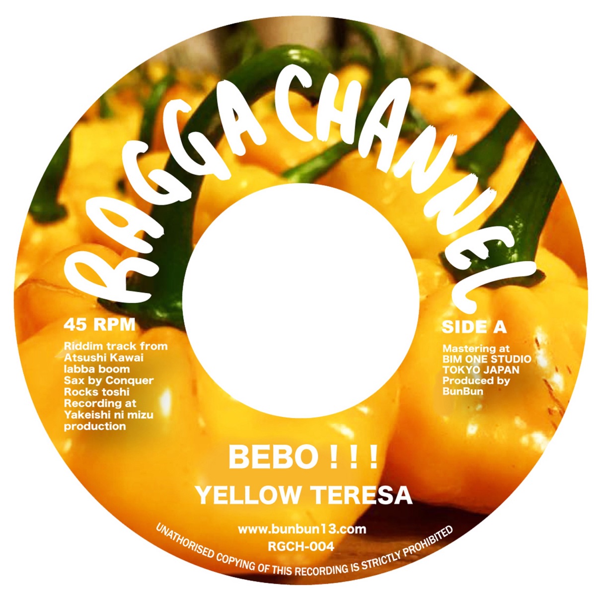 BEBO!!! (Radio Edit) / Madda Madda (Radio Edit) - Single by YELLOW TERESA / NINETY-U album cover