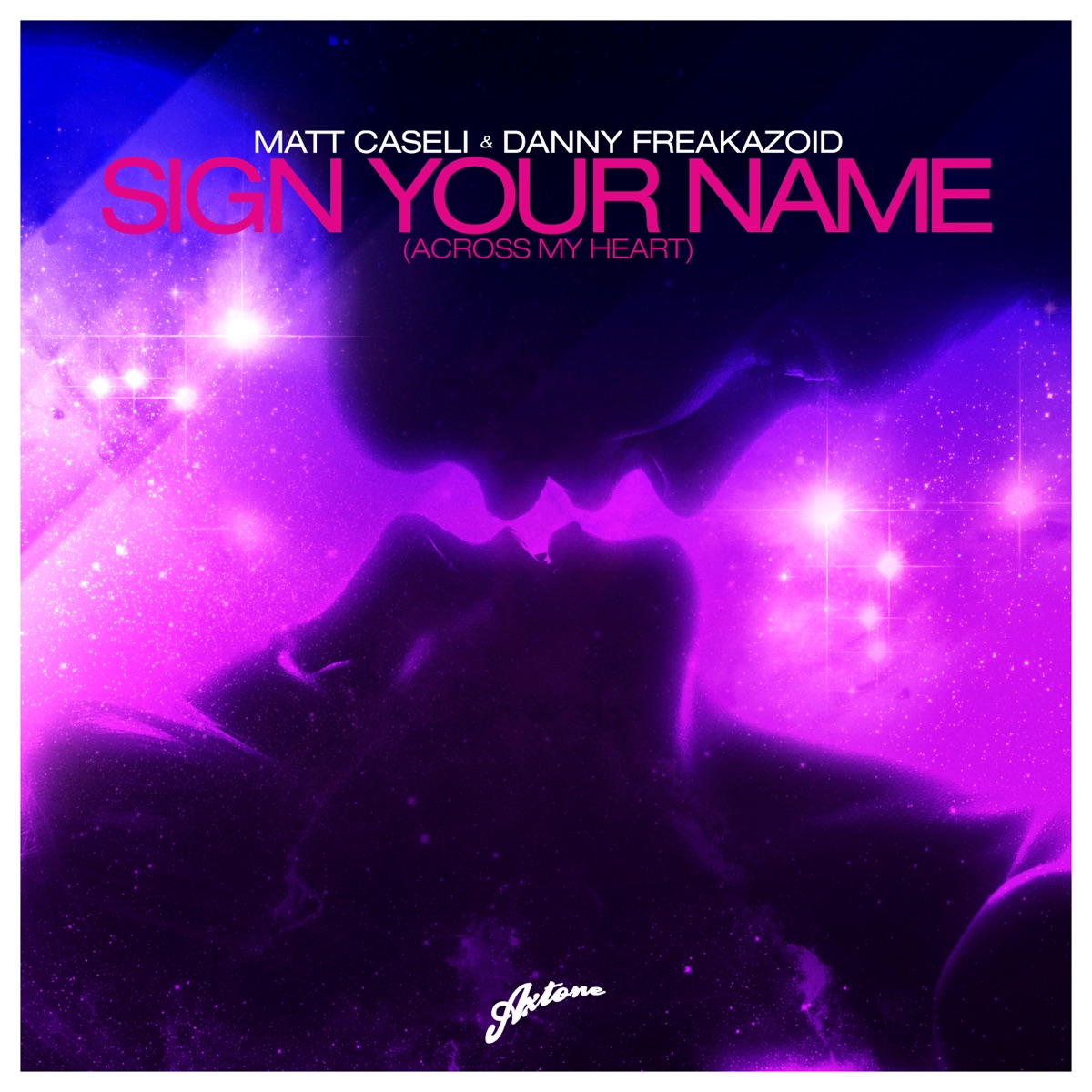 Sign Your Name (Across My Heart) by Matt Caseli & Danny Freakazoid album cover