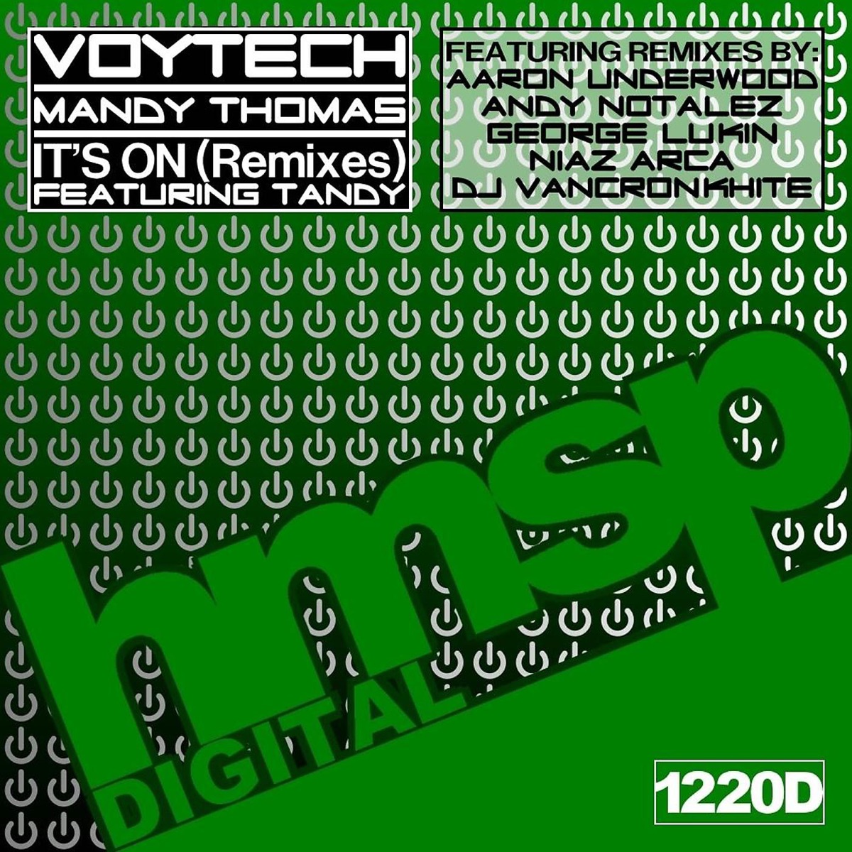 It's On (Remixes) [feat. Mandy Thomas & Tandy] by Voytech album cover