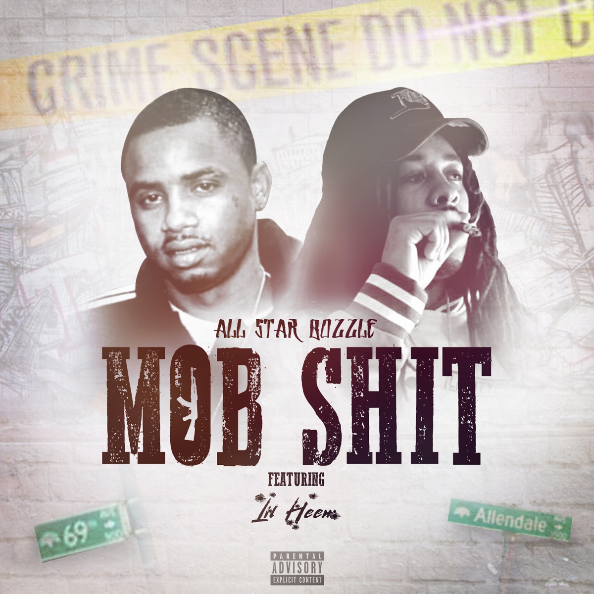 Mob Shit - Single by All Star Bozzle & Lil' Heem album cover