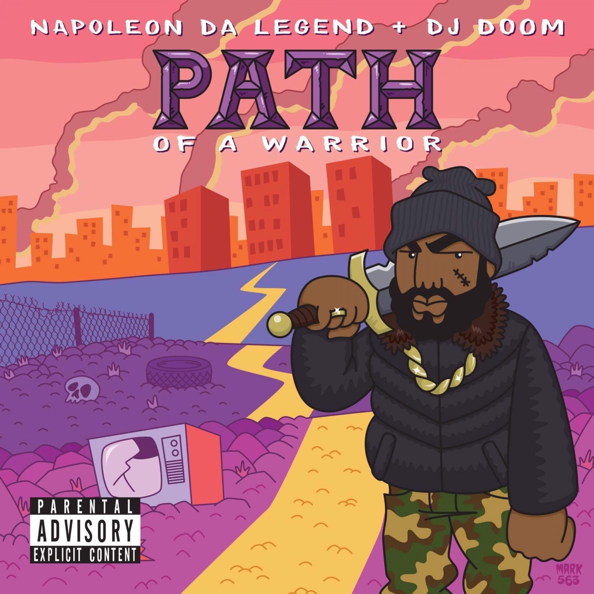 Path of a Warrior by Napoleon Da Legend & DJ Doom album cover