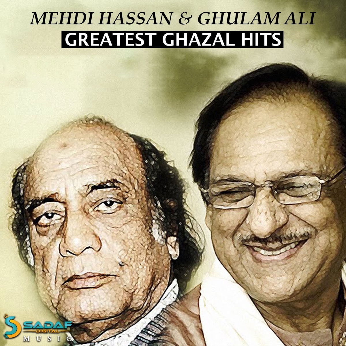 Greatest Ghazal Hits by Ghulam Ali & Mehdi Hassan album cover artwork