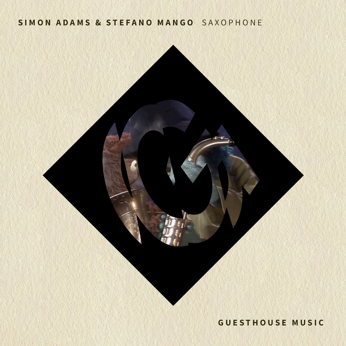 Saxophone - Single by Stefano Mango & Simon Adams album cover