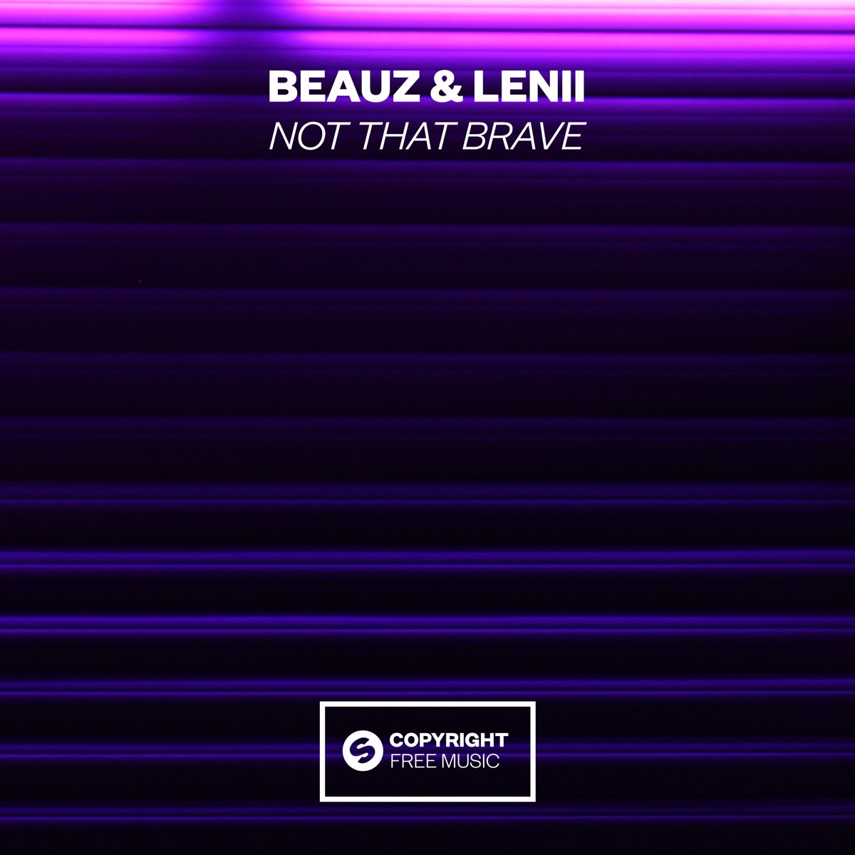 Not That Brave - Single by BEAUZ & Lenii album cover