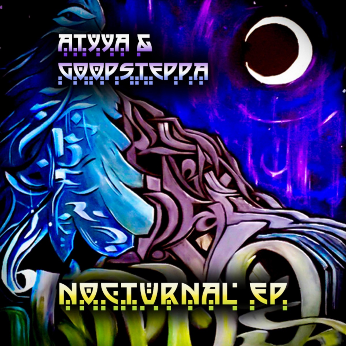 Nocturnal EP by ATYYA & Goopsteppa album cover