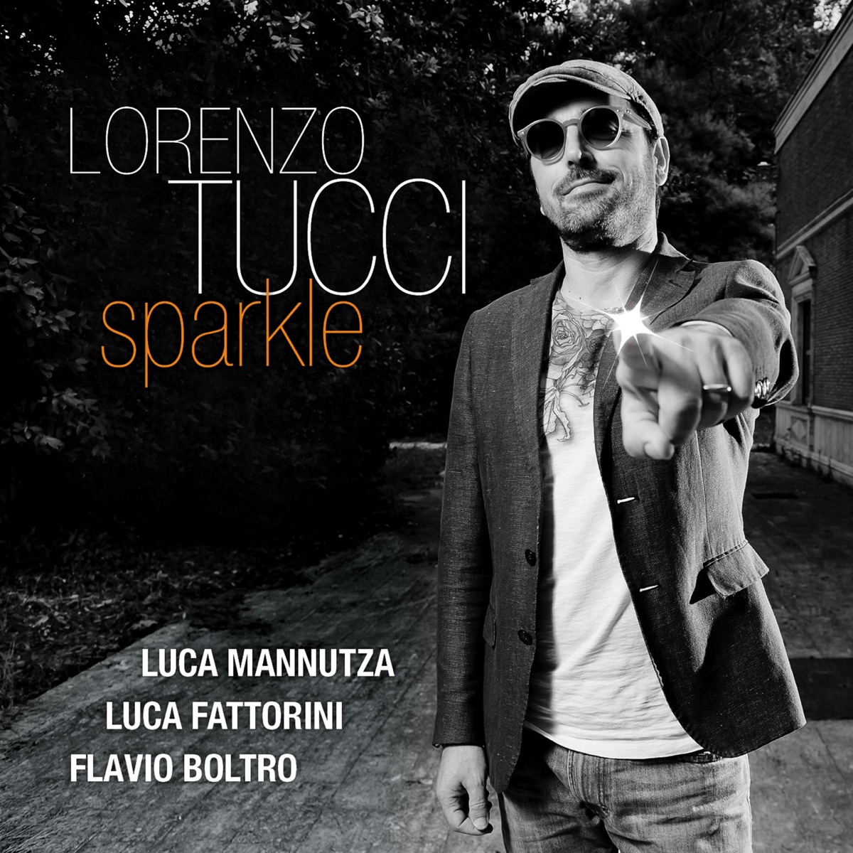 Sparkle (feat. Luca Mannutza, Luca Fattorini & Flavio Boltro) by Lorenzo Tucci album cover