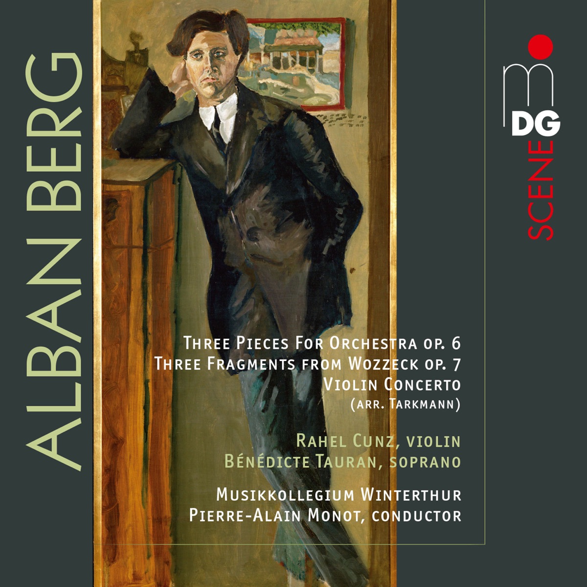 Berg: Orchestral Works by Musikkollegium Winterthur, Bénédicte Tauran, Rahel Cunz & Pierre-Alain Monot album cover