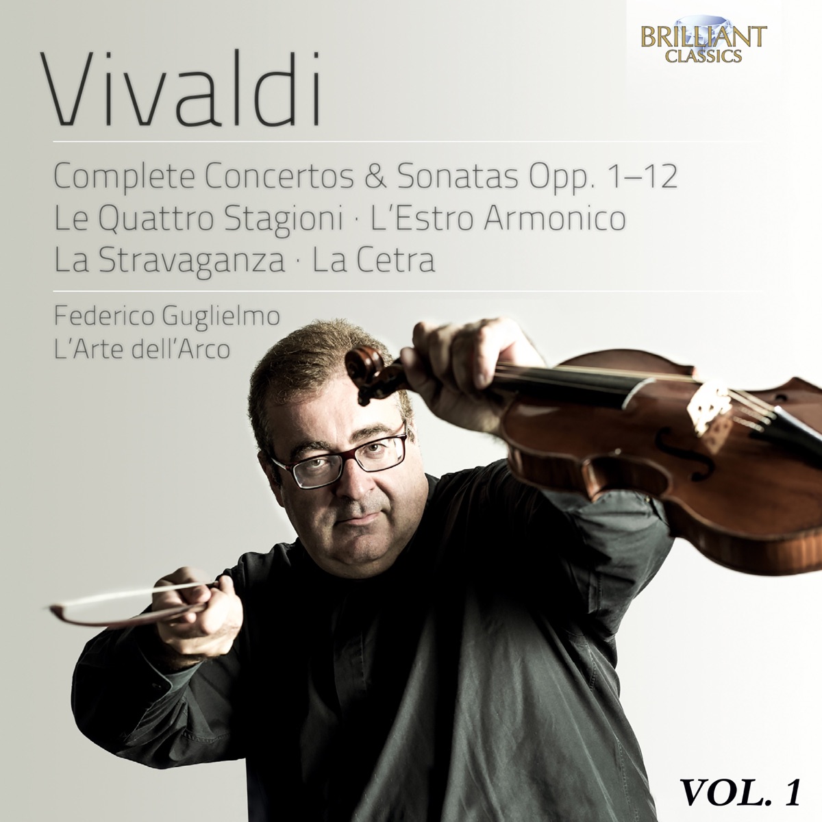 Vivaldi: Complete Concertos & Sonatas Opp. 1-12, Vol. 1 by L'Arte Dell'Arco & Federico Guglielmo album cover