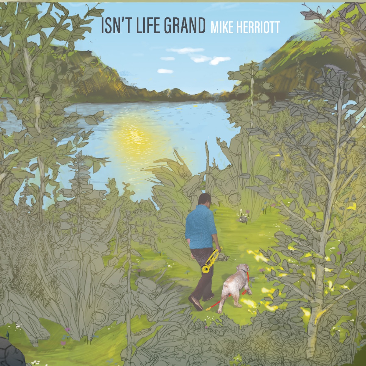 Isn't Life Grand by Mike Herriott album cover