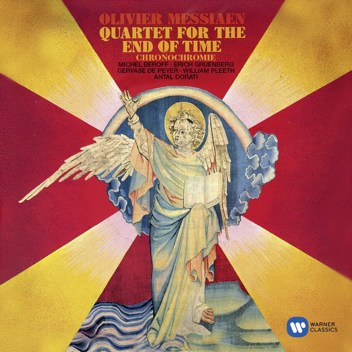 Messiaen: Quartet for the End of Time; Chronochromie by Michel Béroff album cover