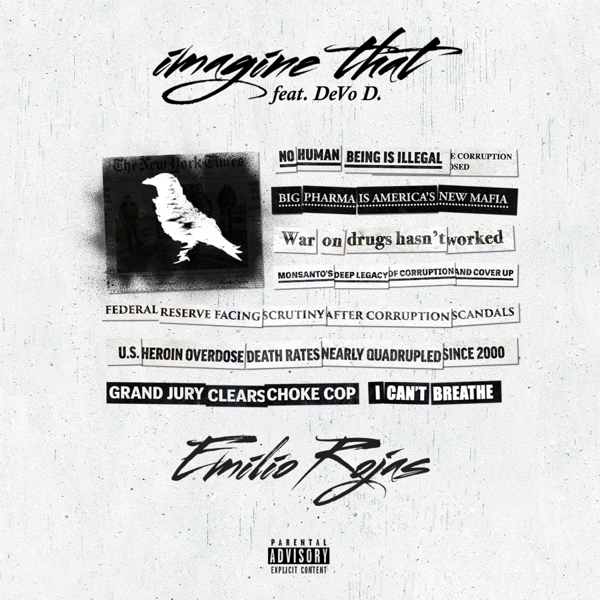 Imagine That (feat. DeVo D.) - Single by Emilio Rojas album cover