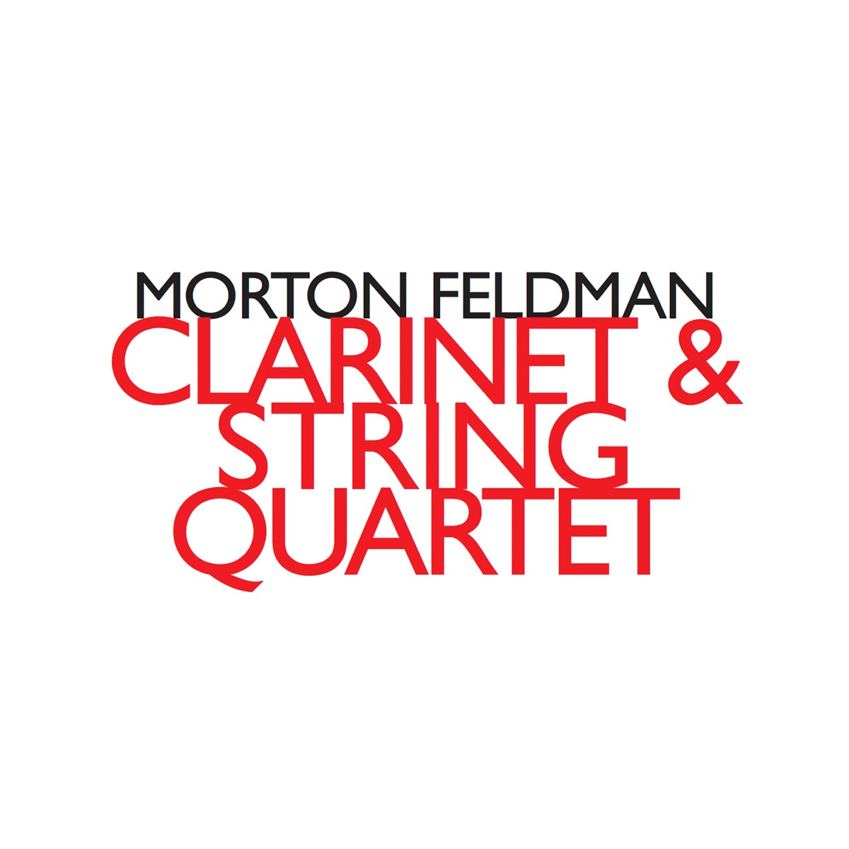 Morton Feldman: Clarinet & String Quartet by Pellegrini Quartet album cover