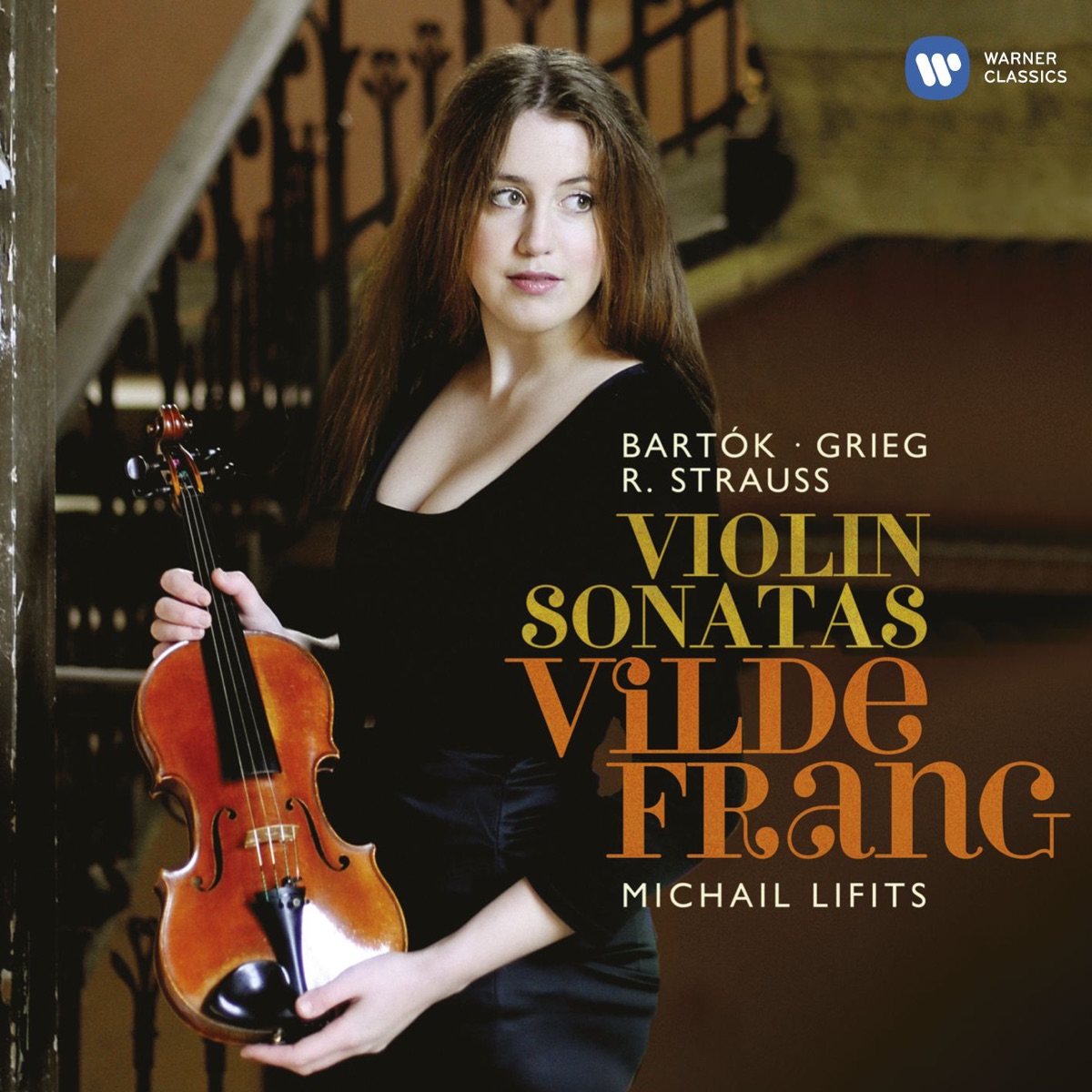 Bartók, Strauss & Grieg: Violin Sonatas by Michail Lifits & Vilde Frang album cover