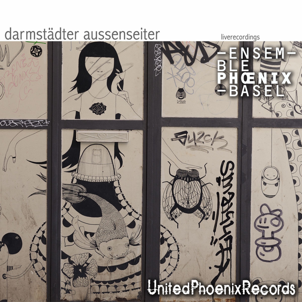 Goeyvaerts, Guyonnet, Calame & Nilsson: Darmstädter Aussenseiter (Live) by Ensemble Phoenix Basel album cover