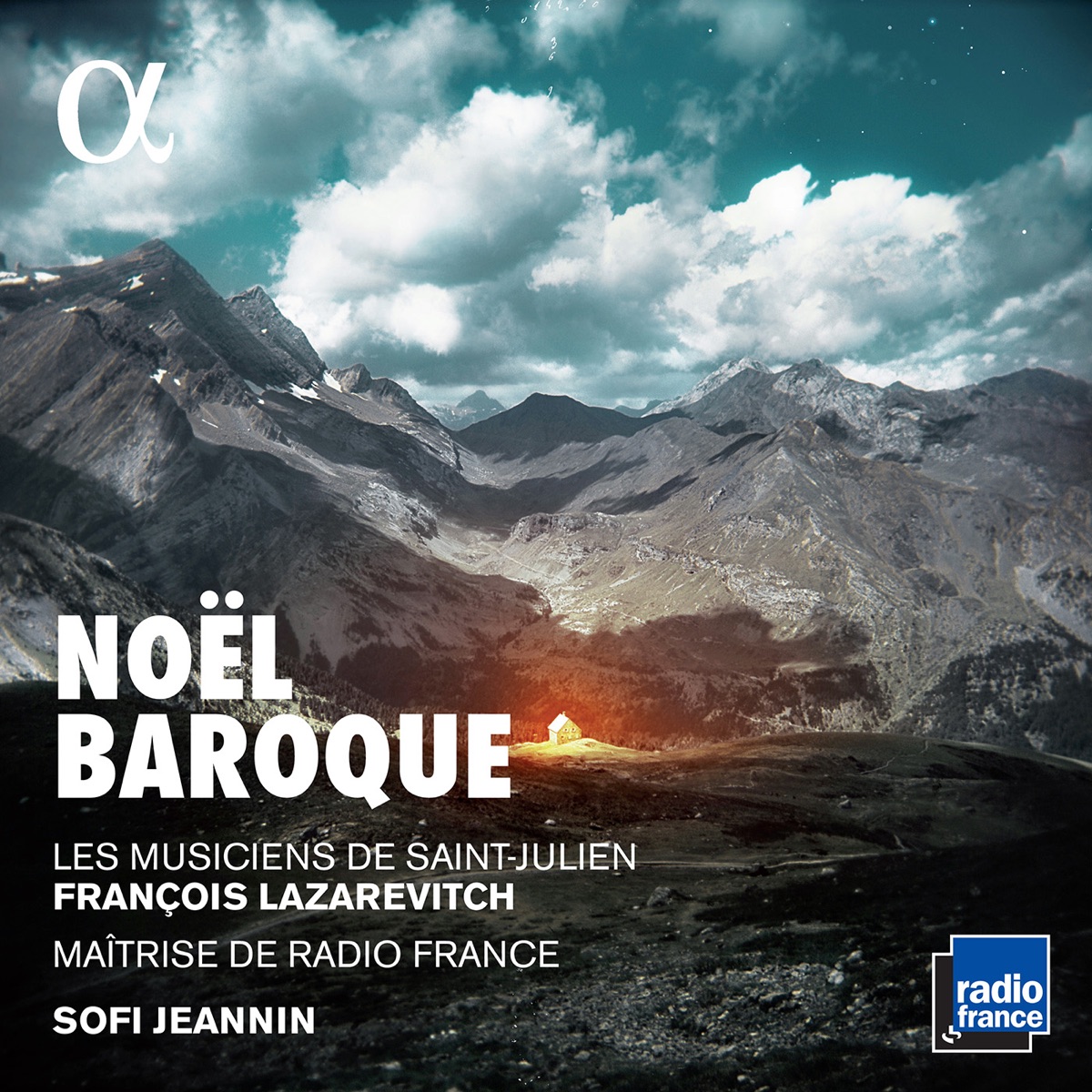 Noël baroque by Les Musiciens de Saint-Julien, Maîtrise de Radio France, Sofi Jeannin & François Lazarevitch album cover