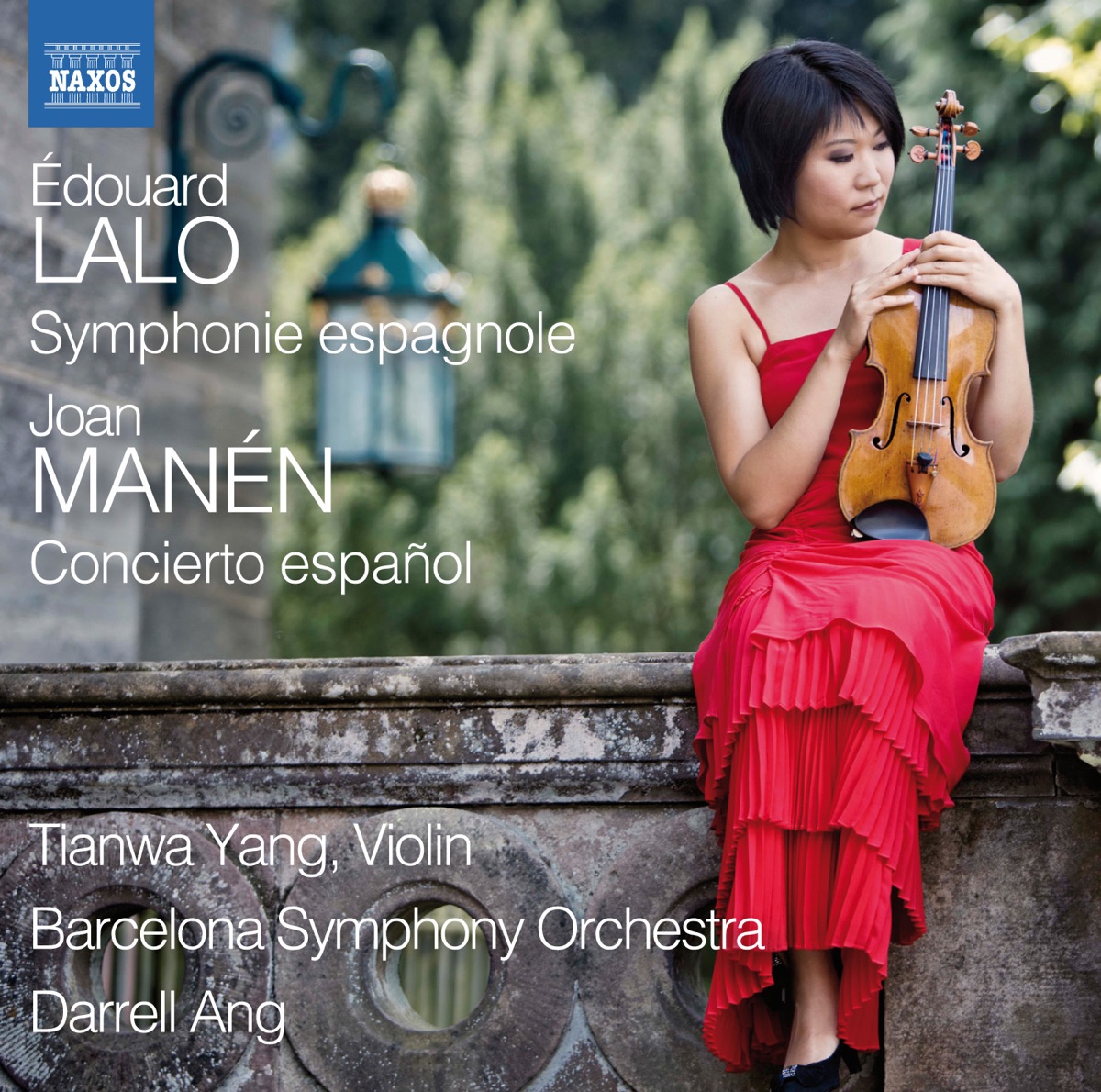 Lalo: Symphonie espagnole - Manén: Violin Concerto No. 1 by Tianwa Yang, Orquestra Simfònica de Barcelona i Nacional de Catalunya & Darrell Ang album cover