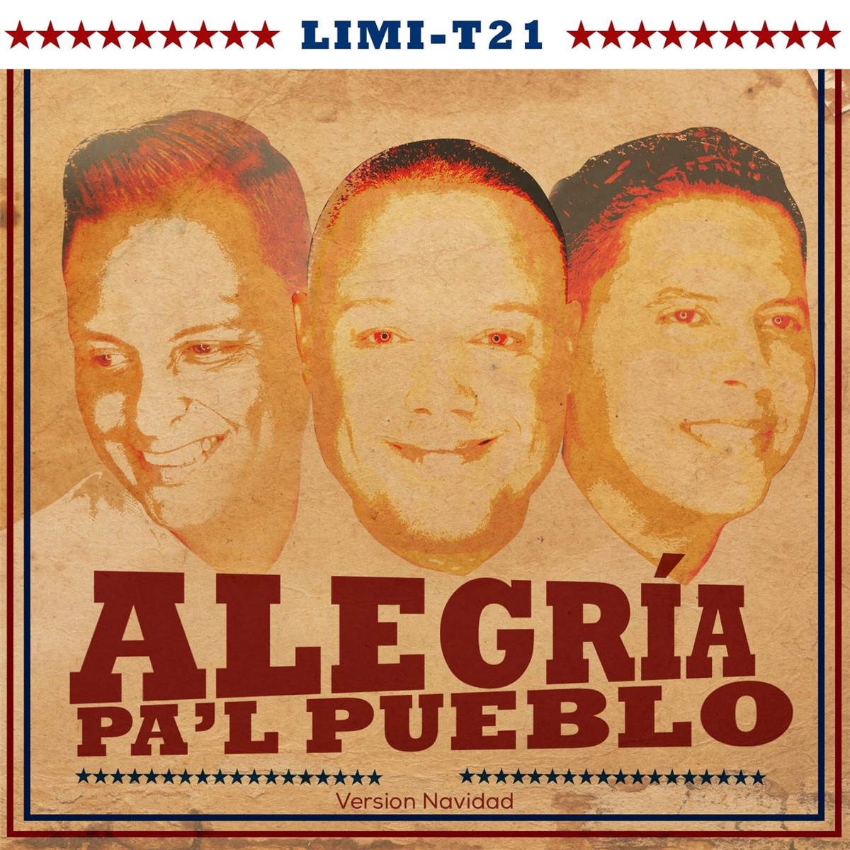Alegría Pa'l Pueblo (Versión Navidad) - Single by Limi-T21 album cover