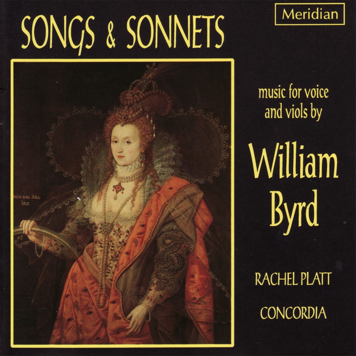 Byrd: Songs and Sonnets by Rachel Platt & Concordia album cover