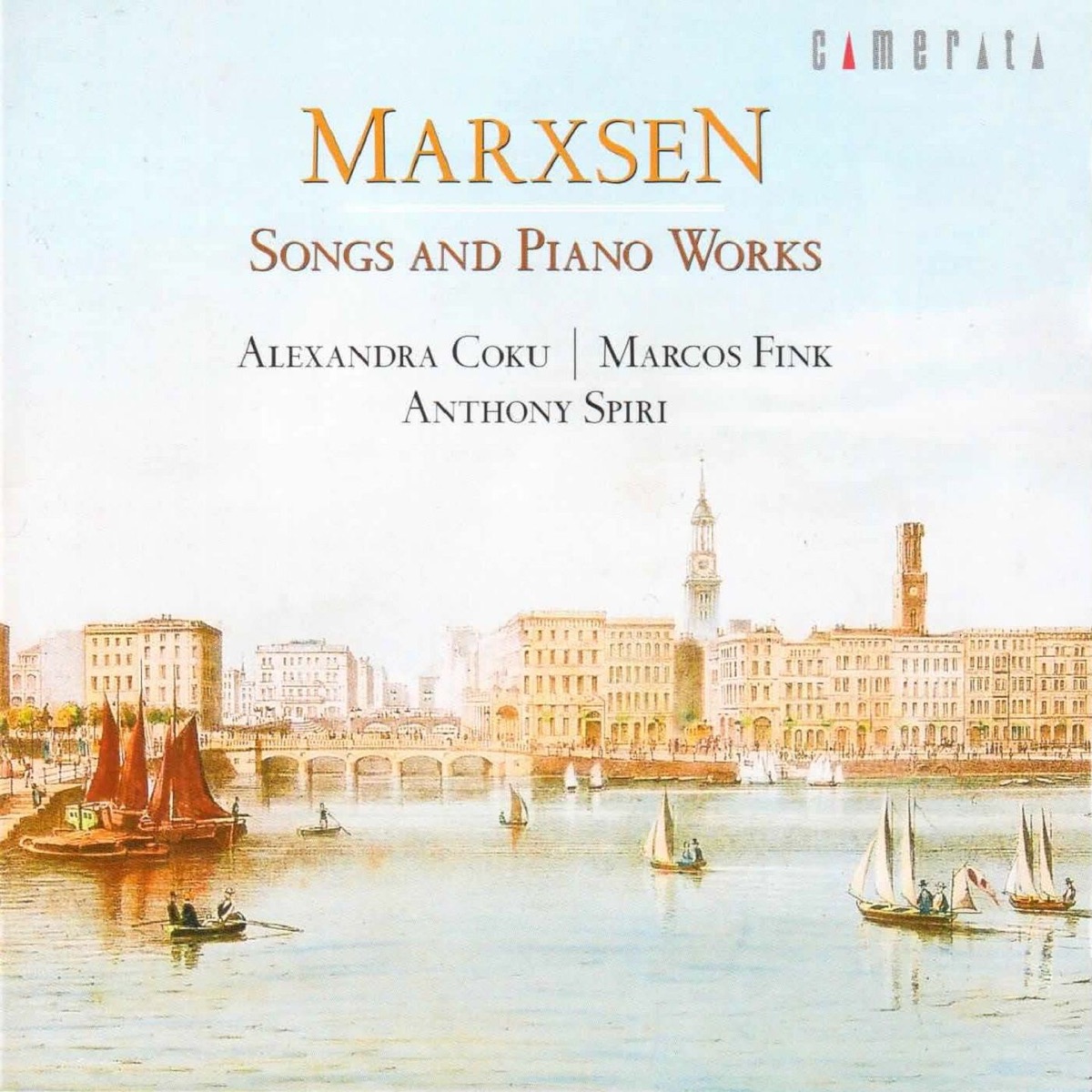 Marxsen: Songs and Piano Works by Alexandra Coku, Marcos Fink & Anthony Spiri album cover
