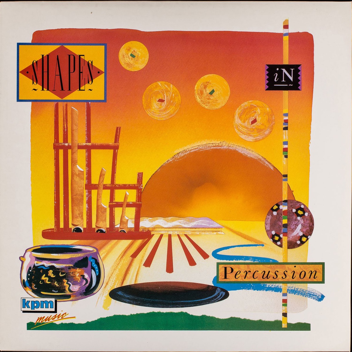 KPM 1000 Series: Shapes in Percussion by Frank Ricotti & Gary Kettel album cover